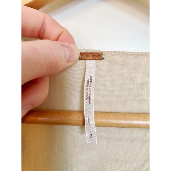 Free People Jasmine Embroidered Mini Dress in Cream 🤍 - Picture 5 of 7